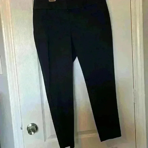 Loft petite size 8 navy blue slacks - Picture 1 of 3